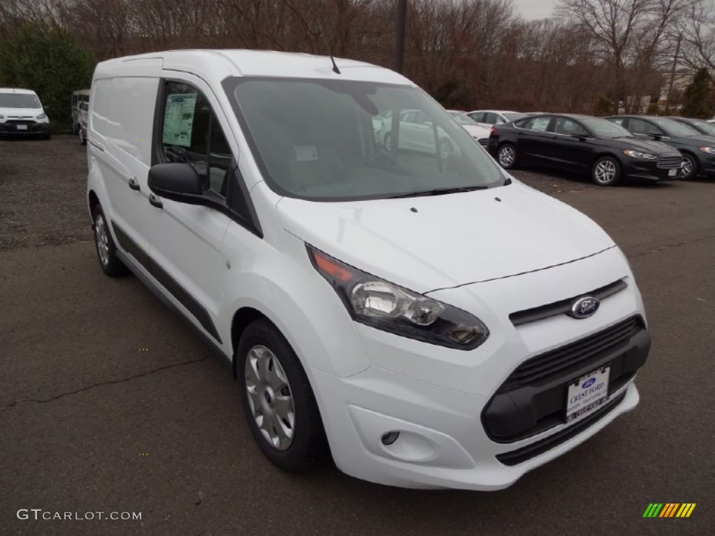 2015 Transit Connect XLT Van - Frozen White / Medium Stone Cloth photo #1