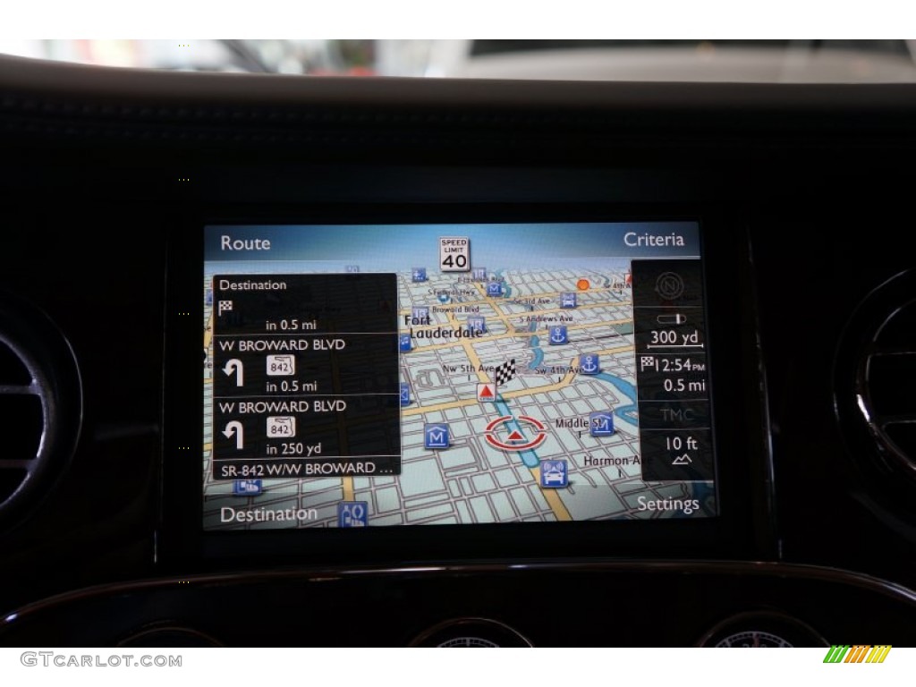 2014 Bentley Mulsanne Standard Mulsanne Model Navigation Photo #100109315