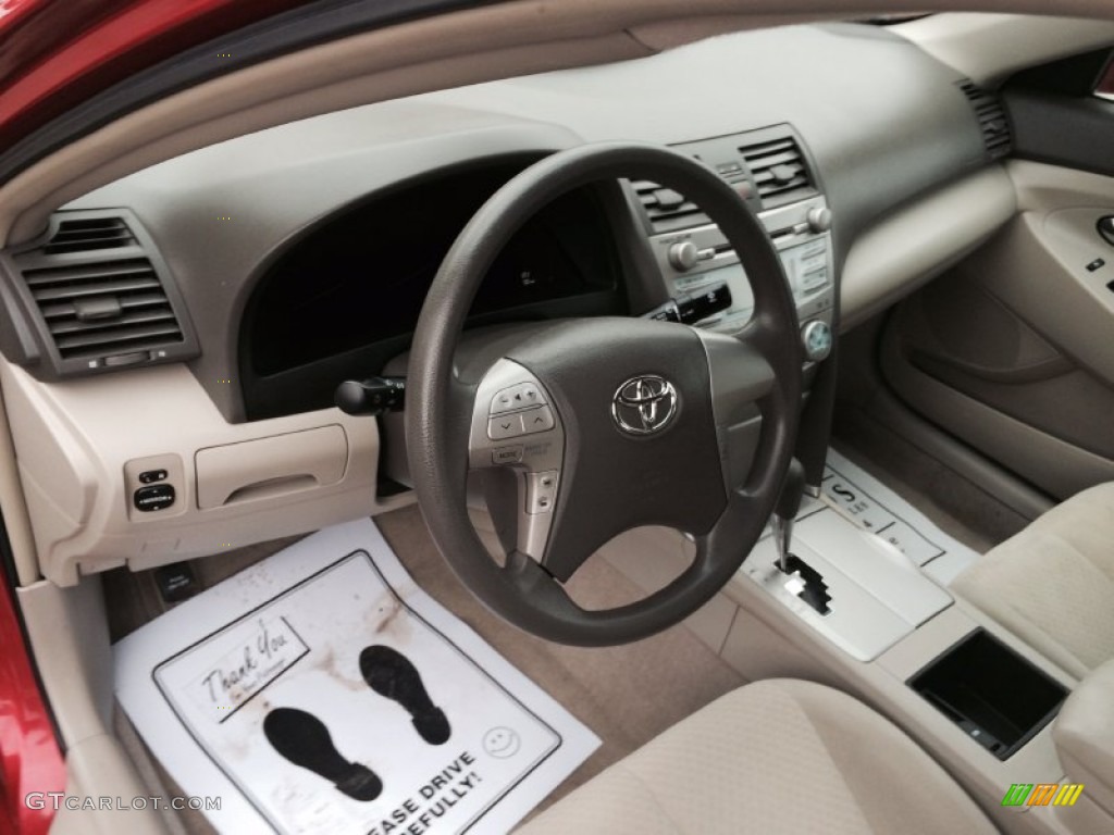 Bisque Interior 2007 Toyota Camry LE V6 Photo #100111682