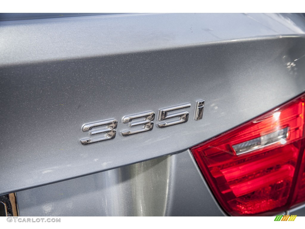 2009 3 Series 335i Sedan - Space Grey Metallic / Beige photo #7