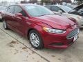 2015 Ruby Red Metallic Ford Fusion SE  photo #1