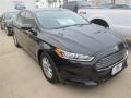 2015 Tuxedo Black Metallic Ford Fusion S  photo #1