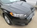 2015 Tuxedo Black Metallic Ford Fusion S  photo #2