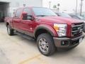Ruby Red 2015 Ford F250 Super Duty King Ranch Crew Cab 4x4