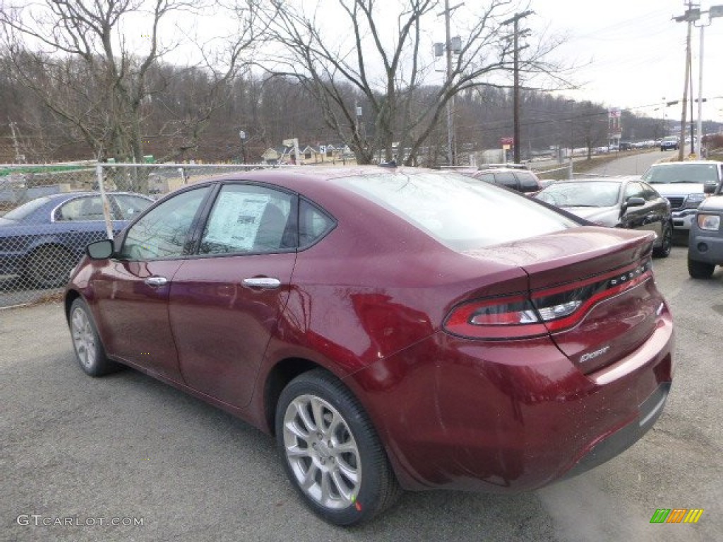 Passion Red Pearl 2015 Dodge Dart Limited Exterior Photo #100116581