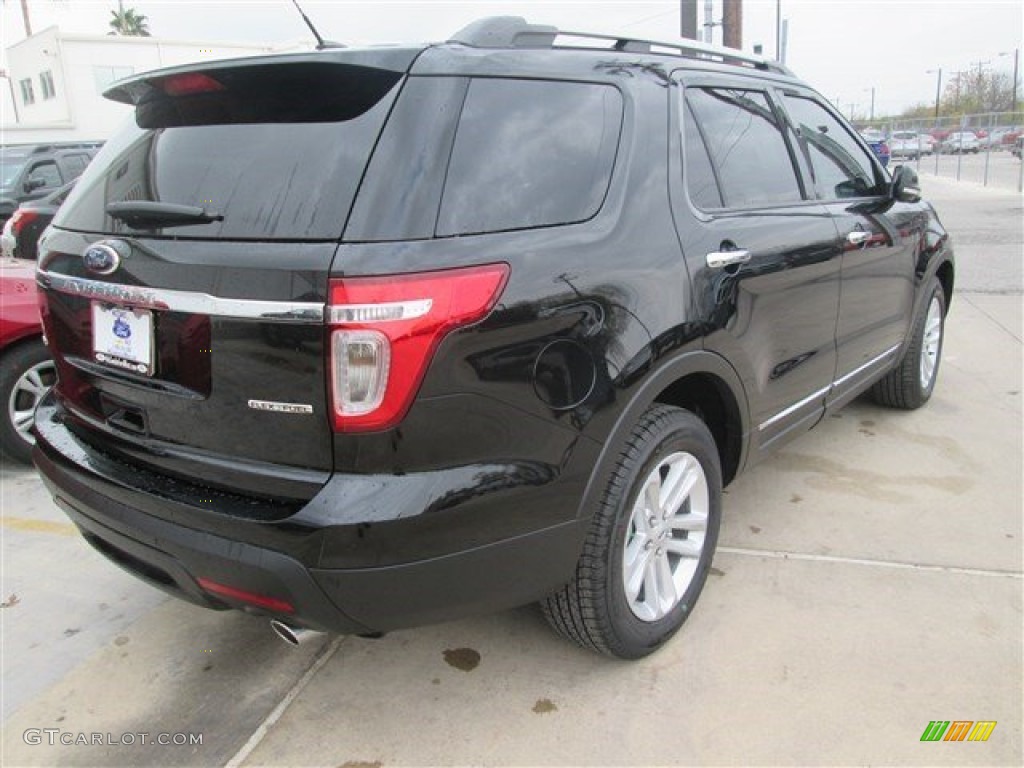 2015 Explorer XLT - Tuxedo Black / Charcoal Black photo #9