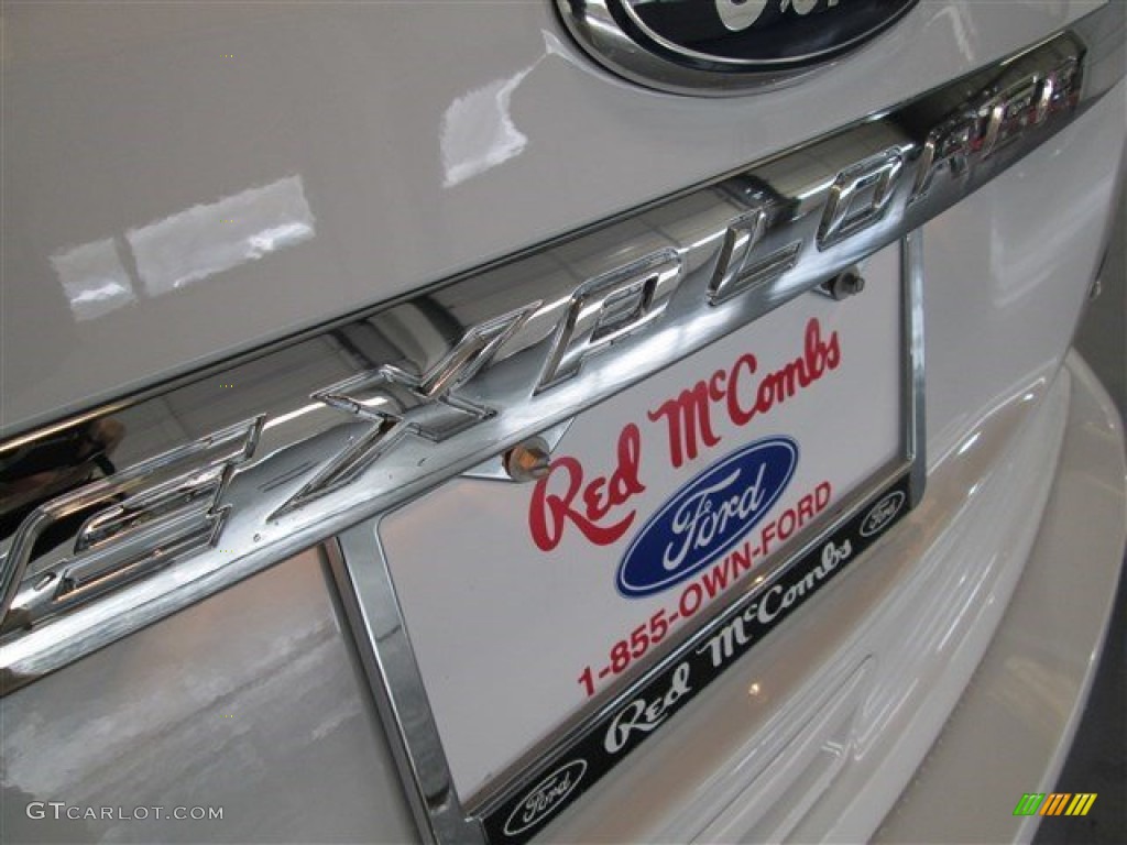 2015 Explorer XLT - Oxford White / Medium Light Stone photo #6