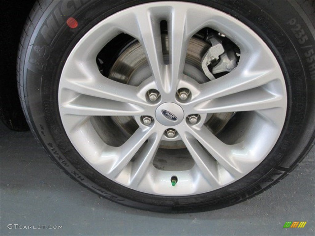 2015 Taurus SE - Deep Impact Blue Metallic / Dune photo #4