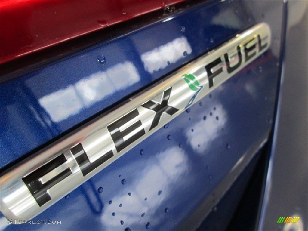 2015 Taurus SE - Deep Impact Blue Metallic / Dune photo #7