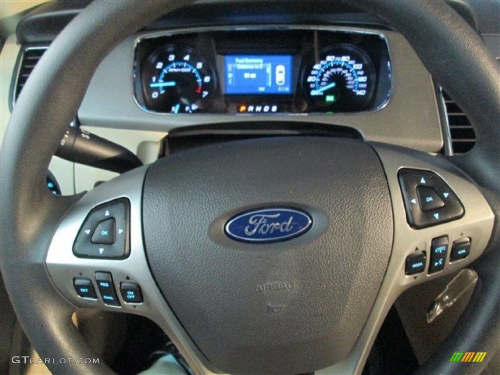 2015 Taurus SE - Deep Impact Blue Metallic / Dune photo #20