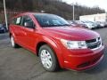 2015 Redline 2 Coat Pearl Dodge Journey American Value Package  photo #7