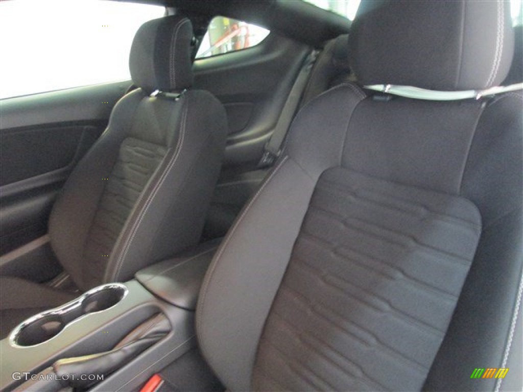 2015 Mustang EcoBoost Coupe - Black / Ebony photo #9