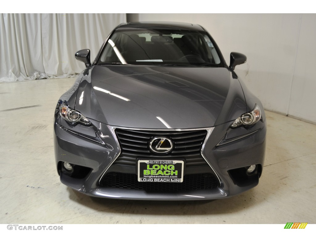 2014 IS 250 - Nebula Gray Pearl / Black photo #4
