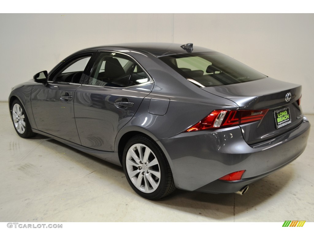 2014 IS 250 - Nebula Gray Pearl / Black photo #6