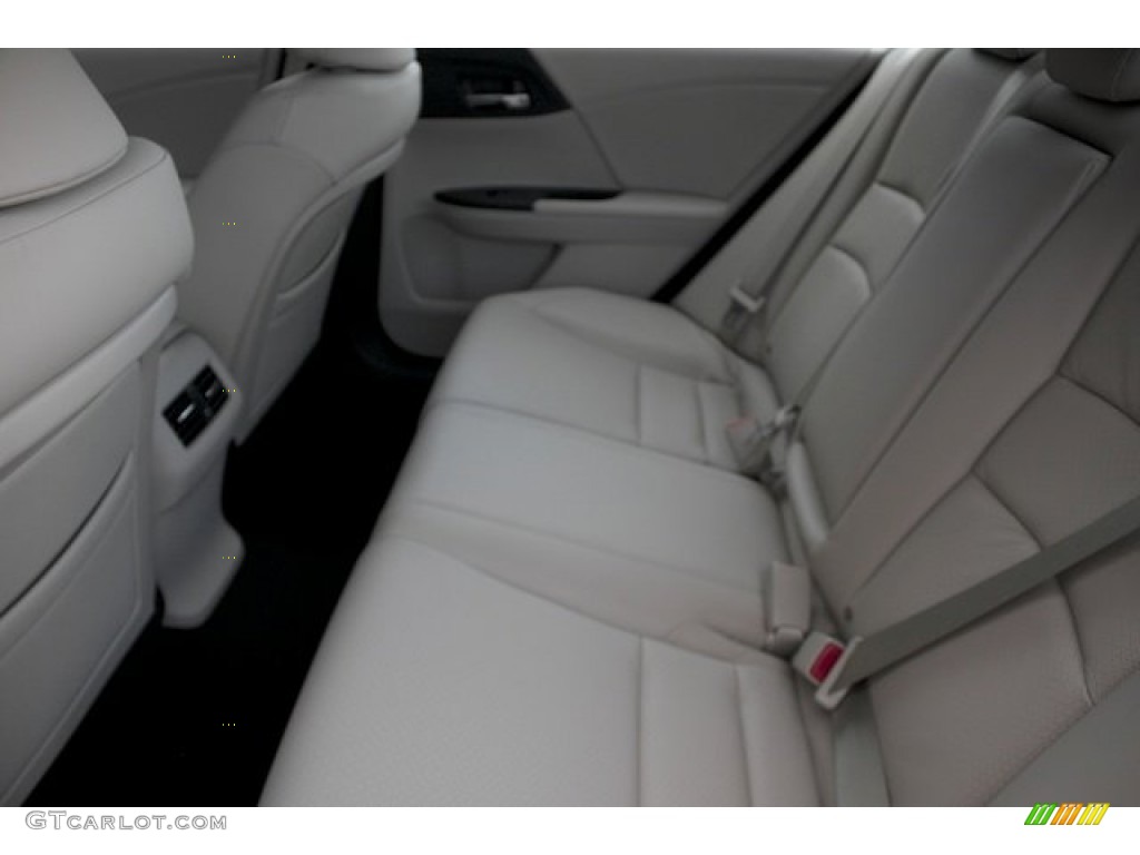 2015 Accord Hybrid EX-L Sedan - Crystal Black Pearl / Ivory photo #18