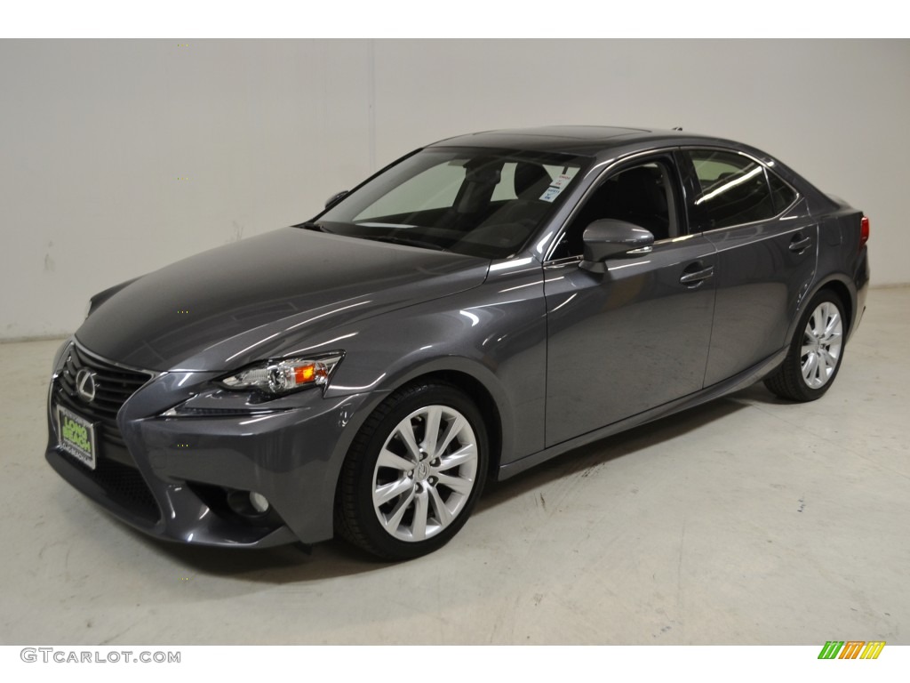 2014 IS 250 - Nebula Gray Pearl / Black photo #9