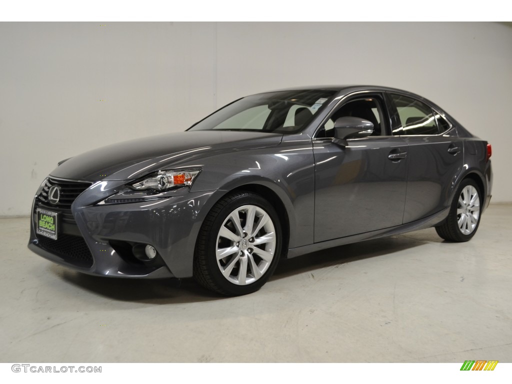 2014 IS 250 - Nebula Gray Pearl / Black photo #10