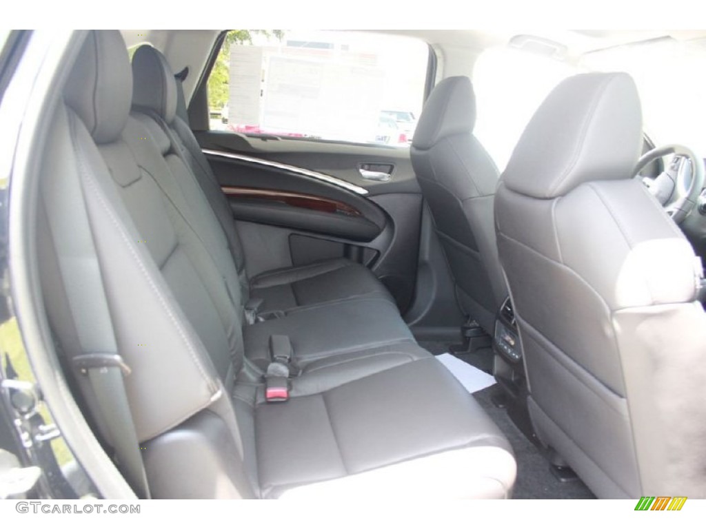 2015 MDX Technology - Crystal Black Pearl / Ebony photo #18