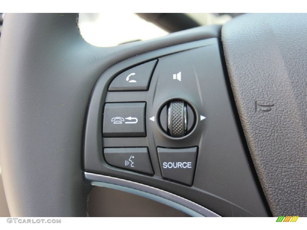 2015 MDX Technology - Crystal Black Pearl / Ebony photo #38