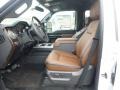 White Platinum - F250 Super Duty Platinum Crew Cab 4x4 Photo No. 13