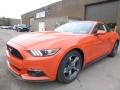 2015 Competition Orange Ford Mustang V6 Coupe  photo #5