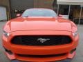 2015 Competition Orange Ford Mustang V6 Coupe  photo #6