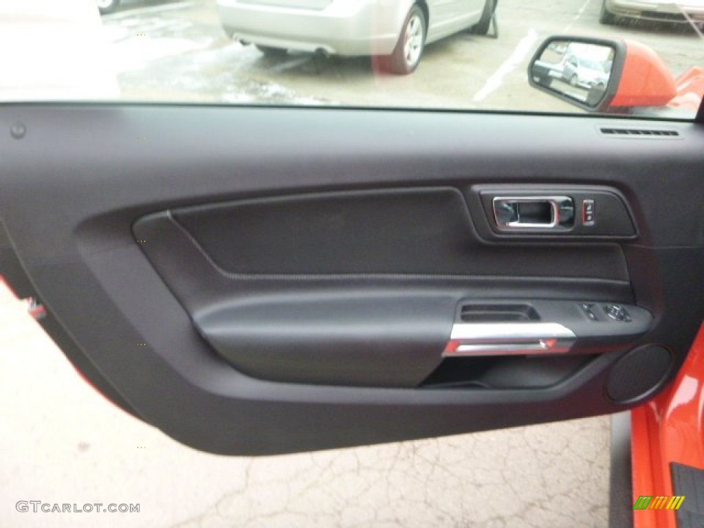 2015 Mustang V6 Coupe - Competition Orange / Ebony photo #10