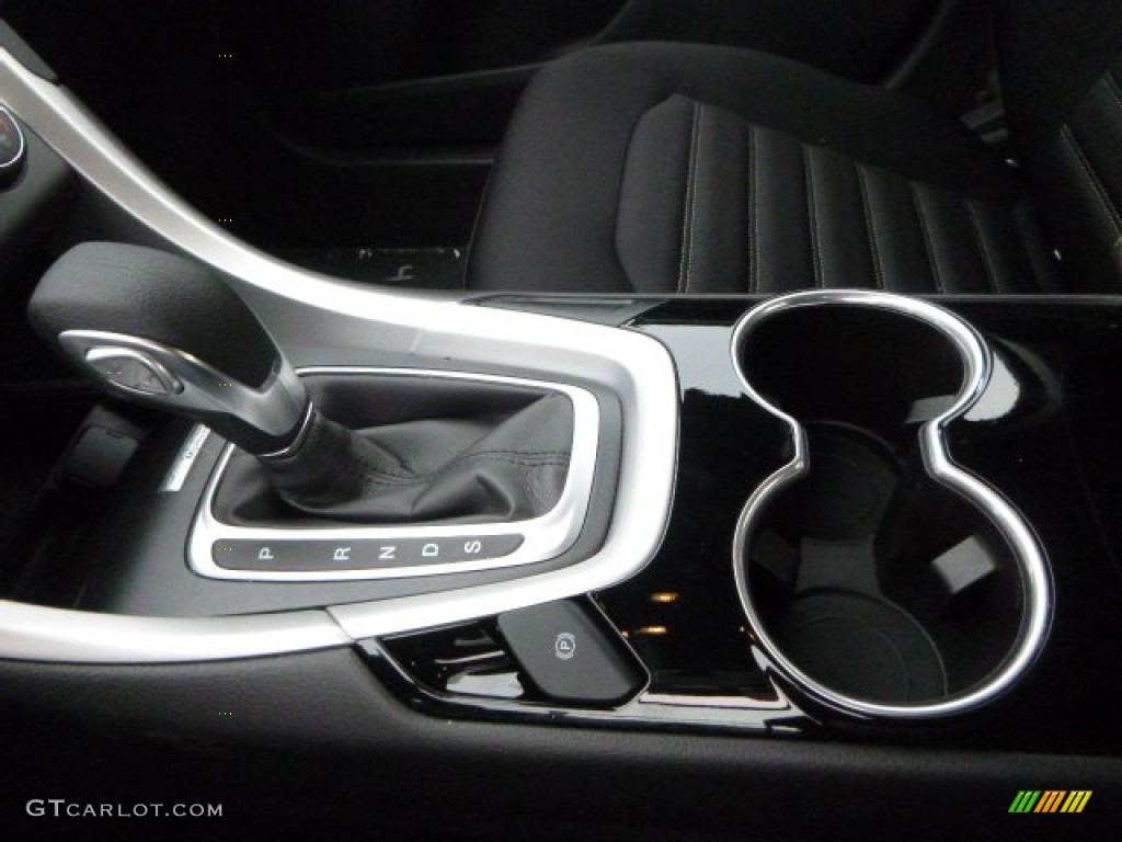 2015 Fusion SE - Deep Impact Blue Metallic / Charcoal Black photo #12