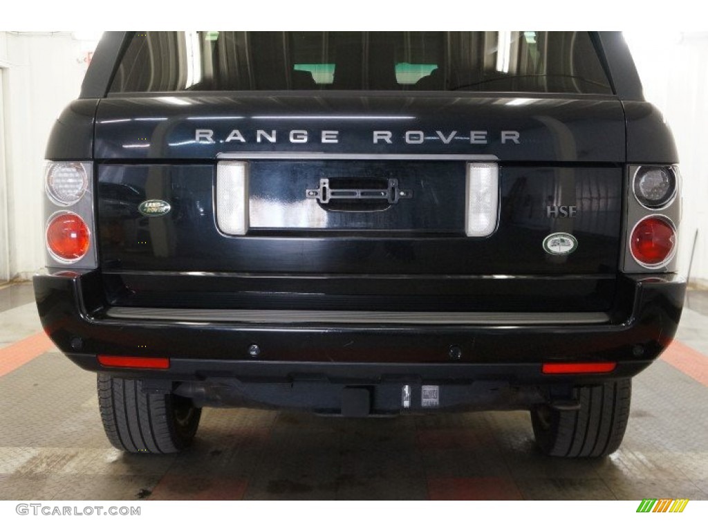2006 Range Rover HSE - Java Black Pearl / Charcoal/Jet photo #55