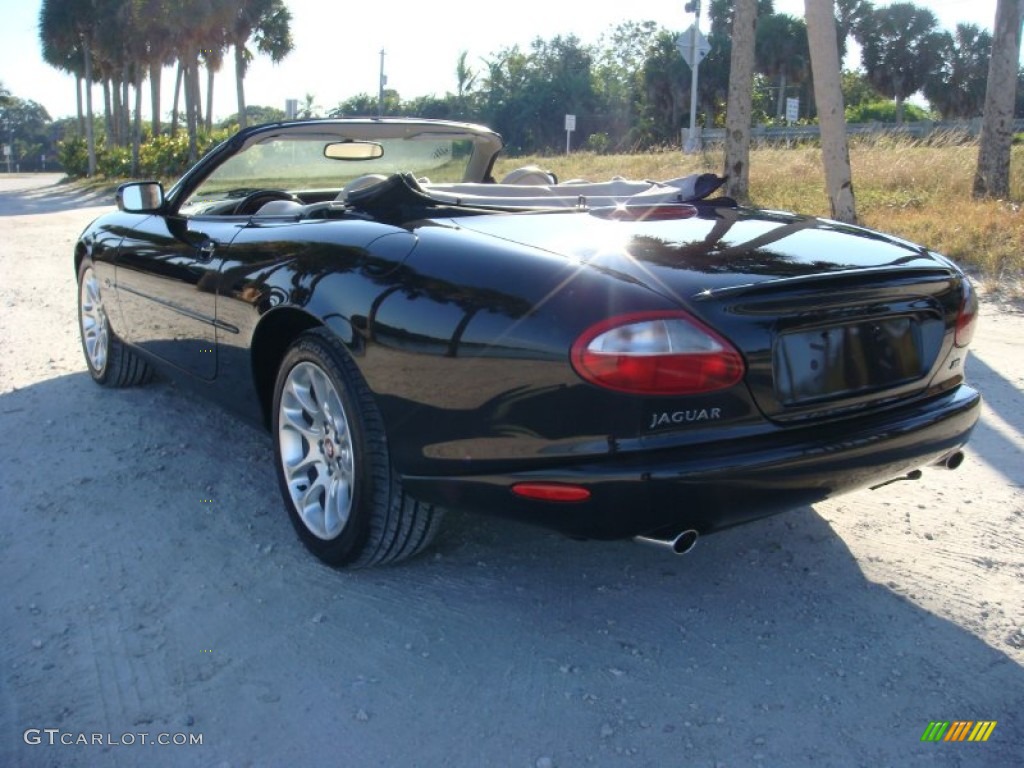 2000 XK XKR Convertible - Anthracite Black Mica / Cashmere photo #5