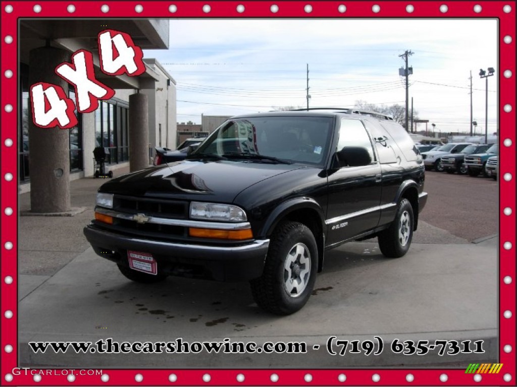 Onyx Black Chevrolet Blazer