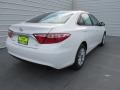 2015 Super White Toyota Camry LE  photo #4