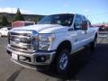 2012 Oxford White Ford F350 Super Duty XLT SuperCab 4x4  photo #3