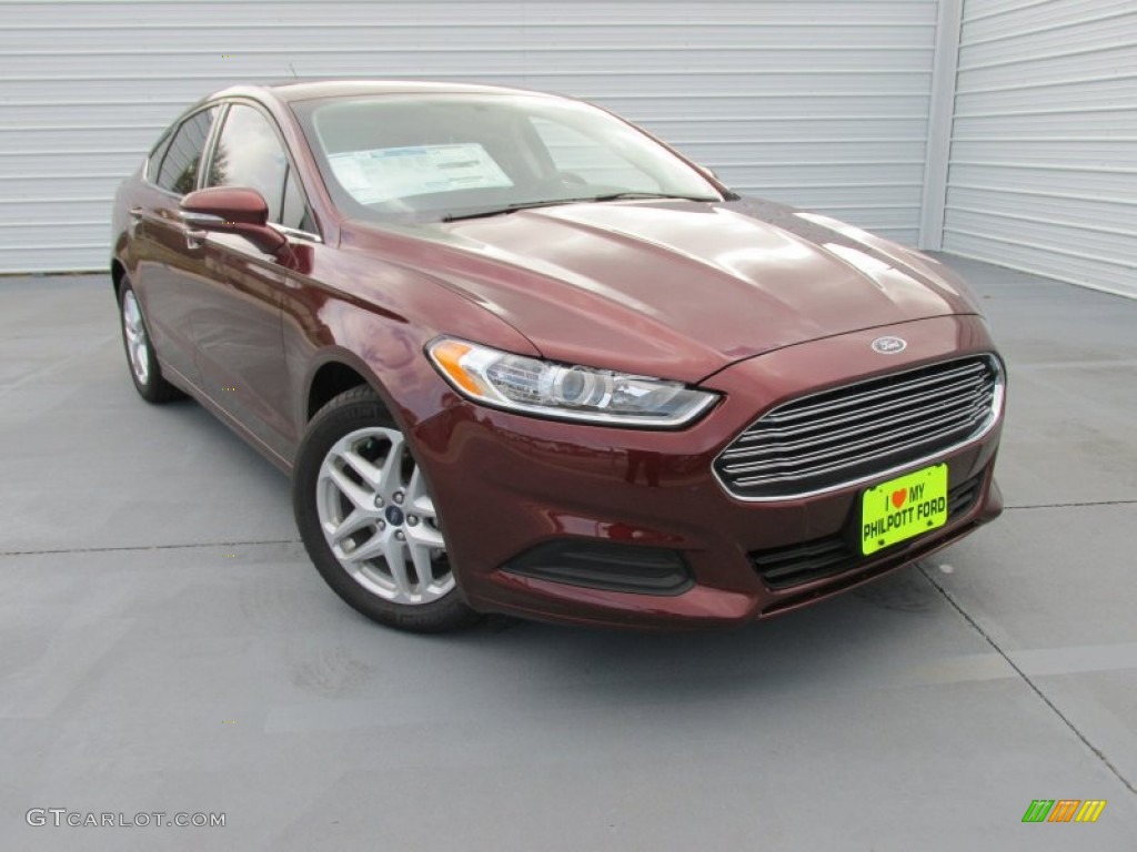 2015 Fusion SE - Bronze Fire Metallic / Charcoal Black photo #1