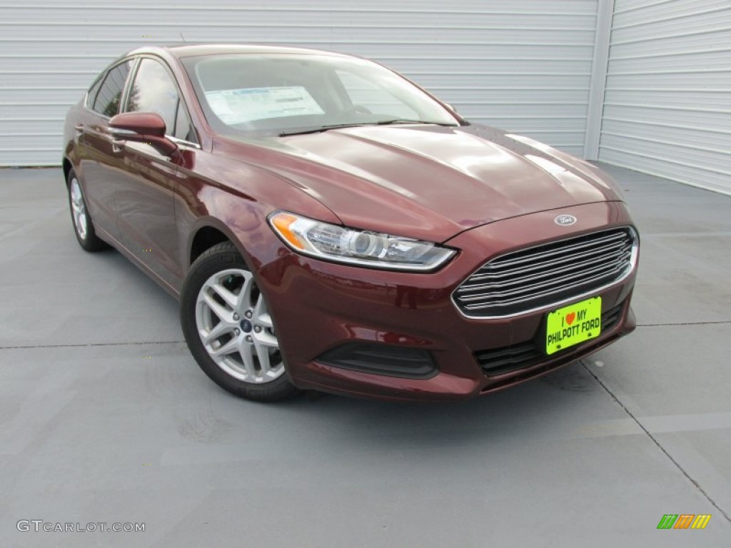 2015 Fusion SE - Bronze Fire Metallic / Charcoal Black photo #2