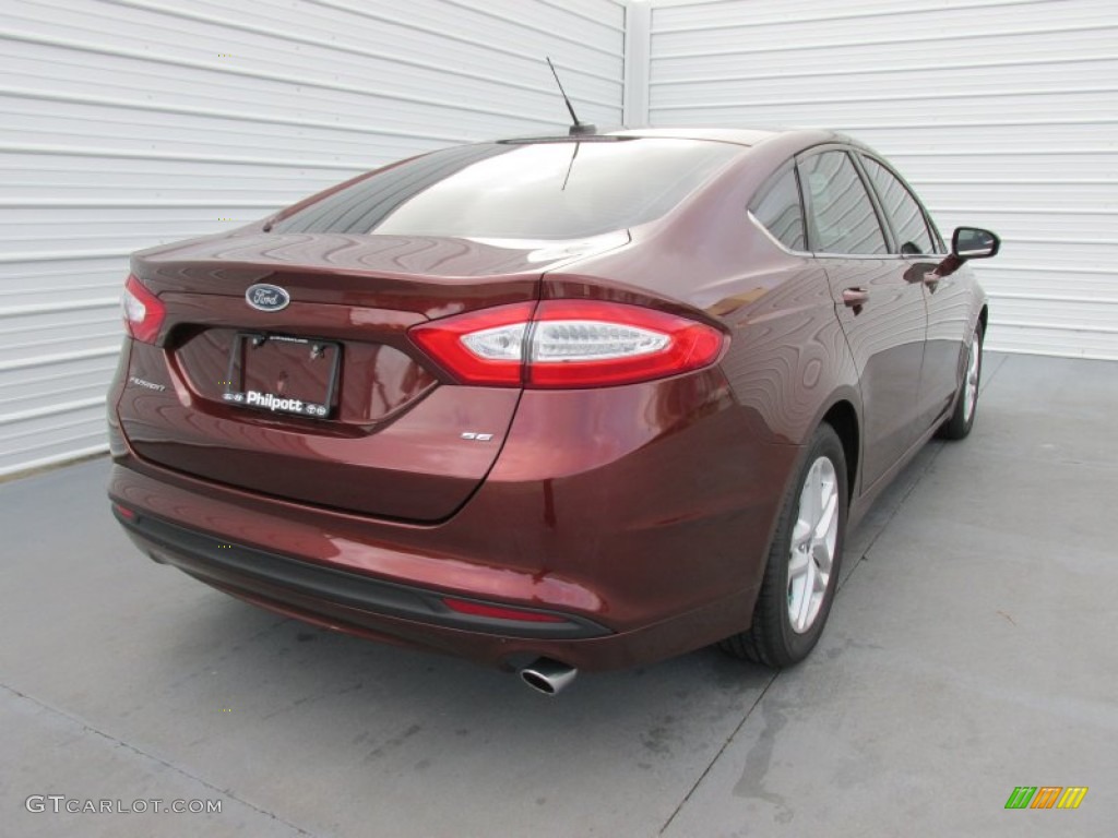2015 Fusion SE - Bronze Fire Metallic / Charcoal Black photo #4