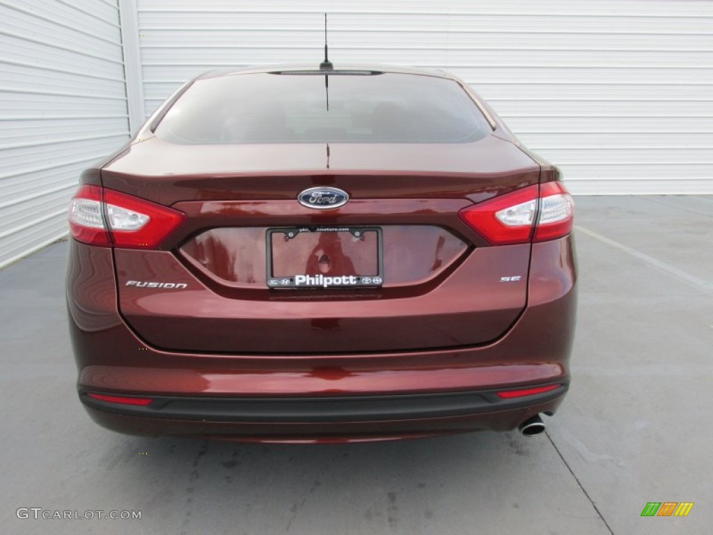 2015 Fusion SE - Bronze Fire Metallic / Charcoal Black photo #5