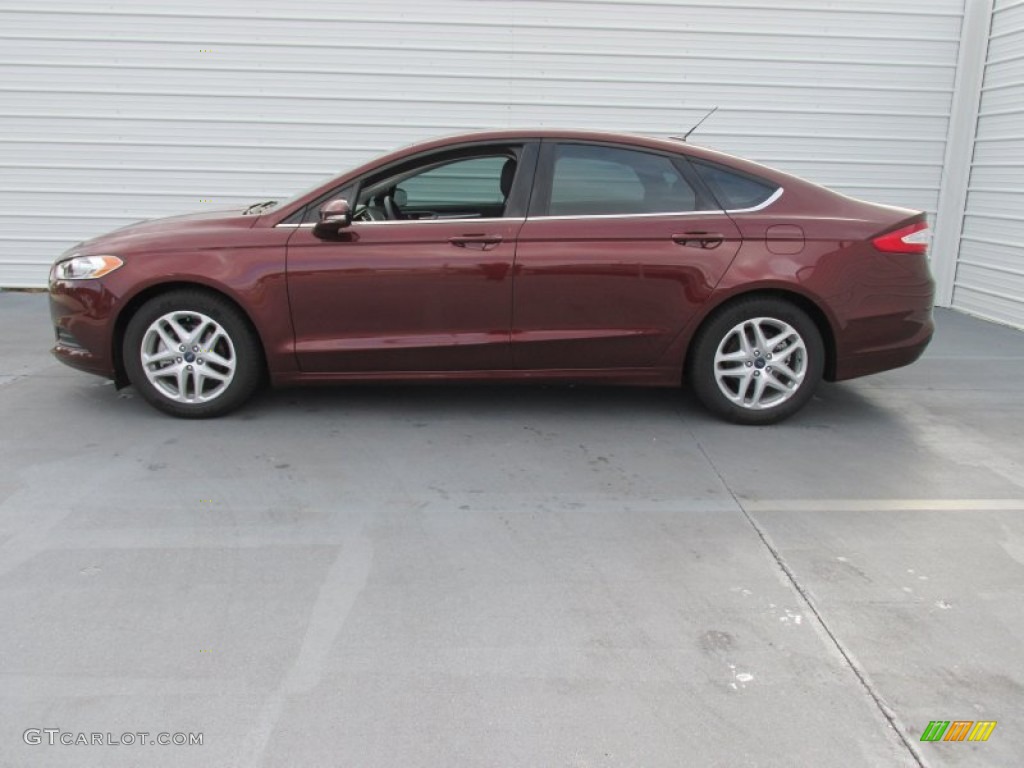 2015 Fusion SE - Bronze Fire Metallic / Charcoal Black photo #6