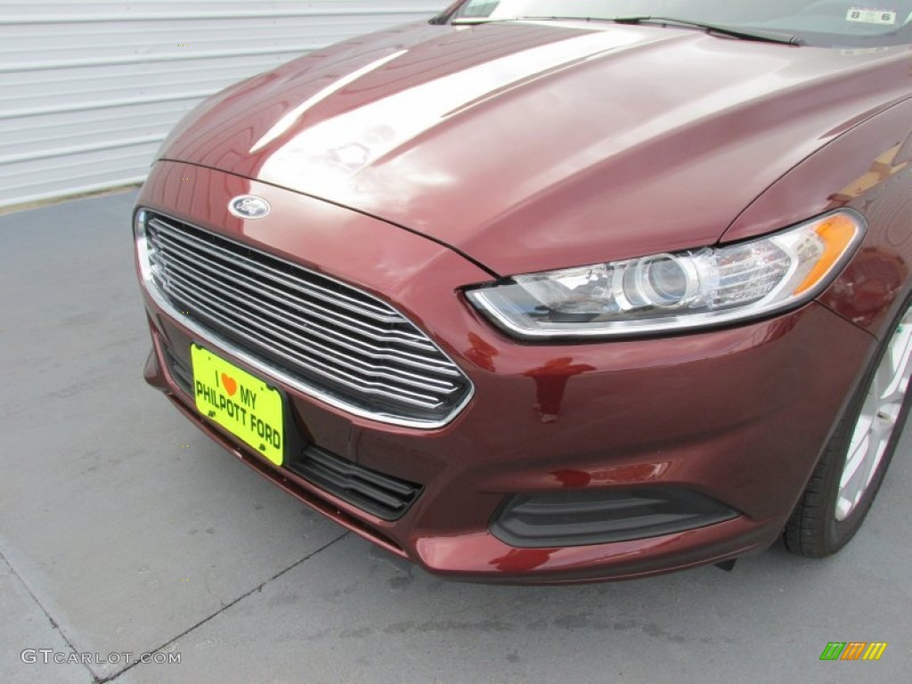 2015 Fusion SE - Bronze Fire Metallic / Charcoal Black photo #10