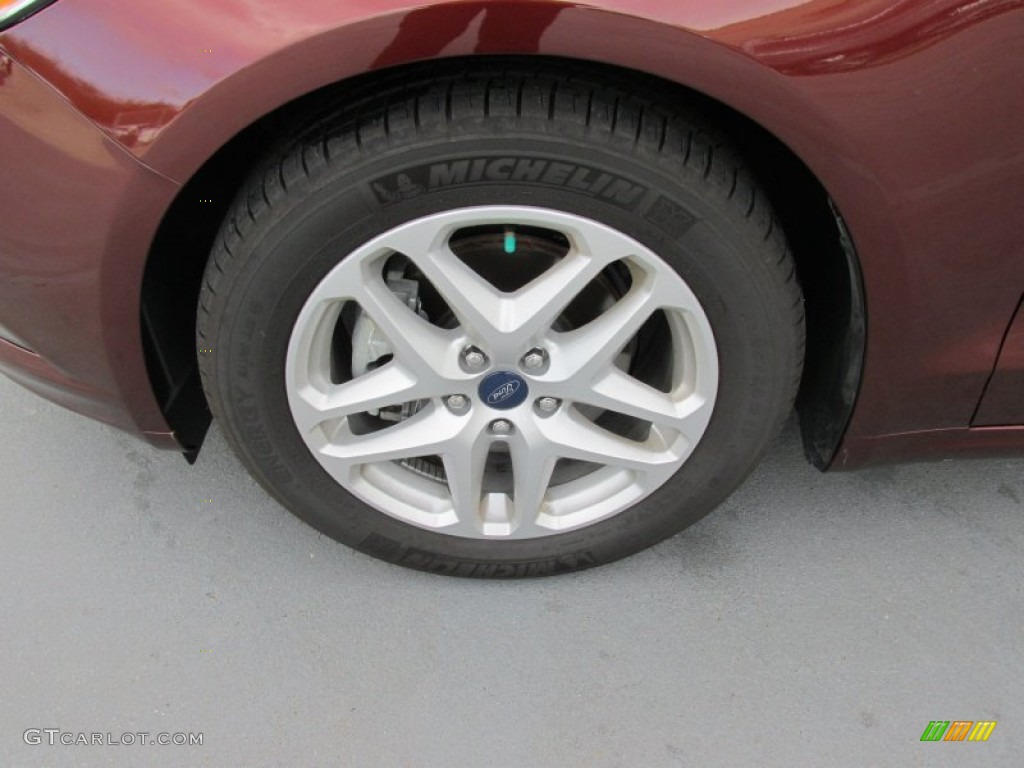 2015 Fusion SE - Bronze Fire Metallic / Charcoal Black photo #11