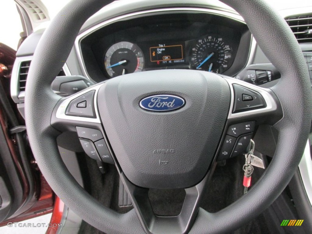 2015 Fusion SE - Bronze Fire Metallic / Charcoal Black photo #30