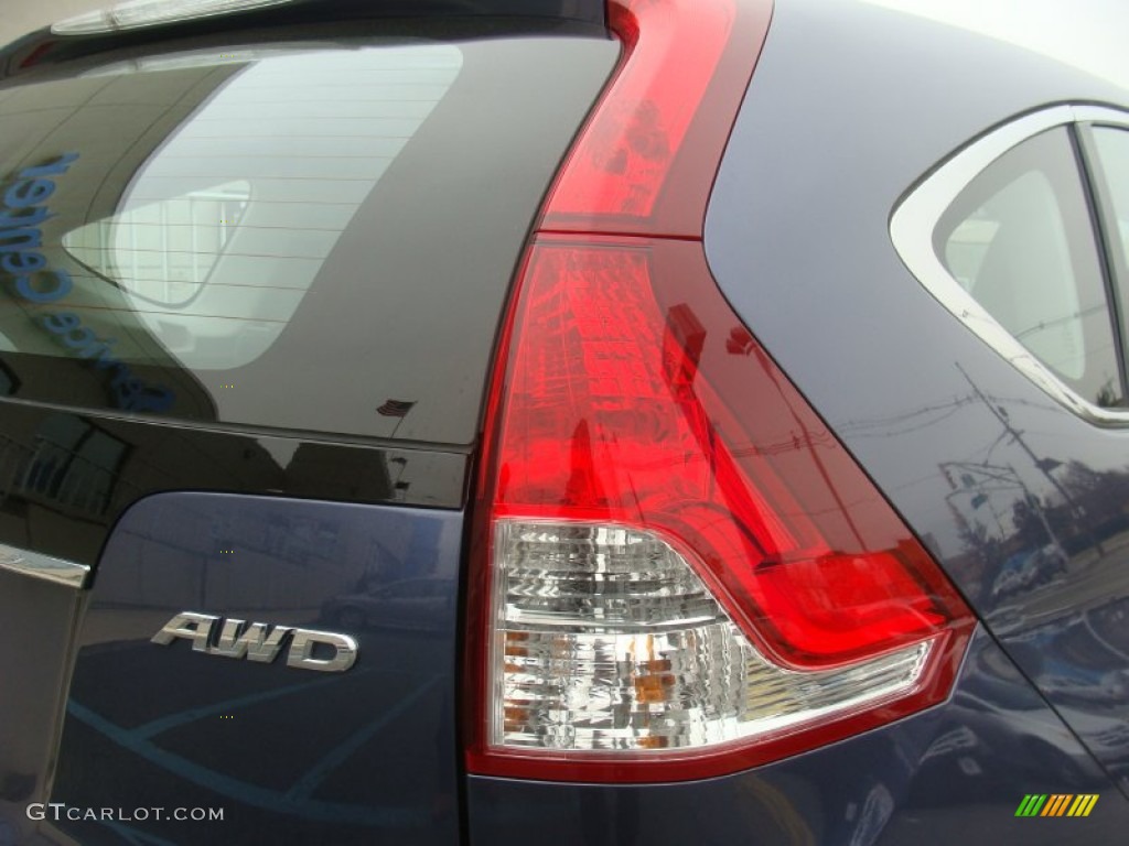 2012 CR-V LX 4WD - Twilight Blue Metallic / Gray photo #22