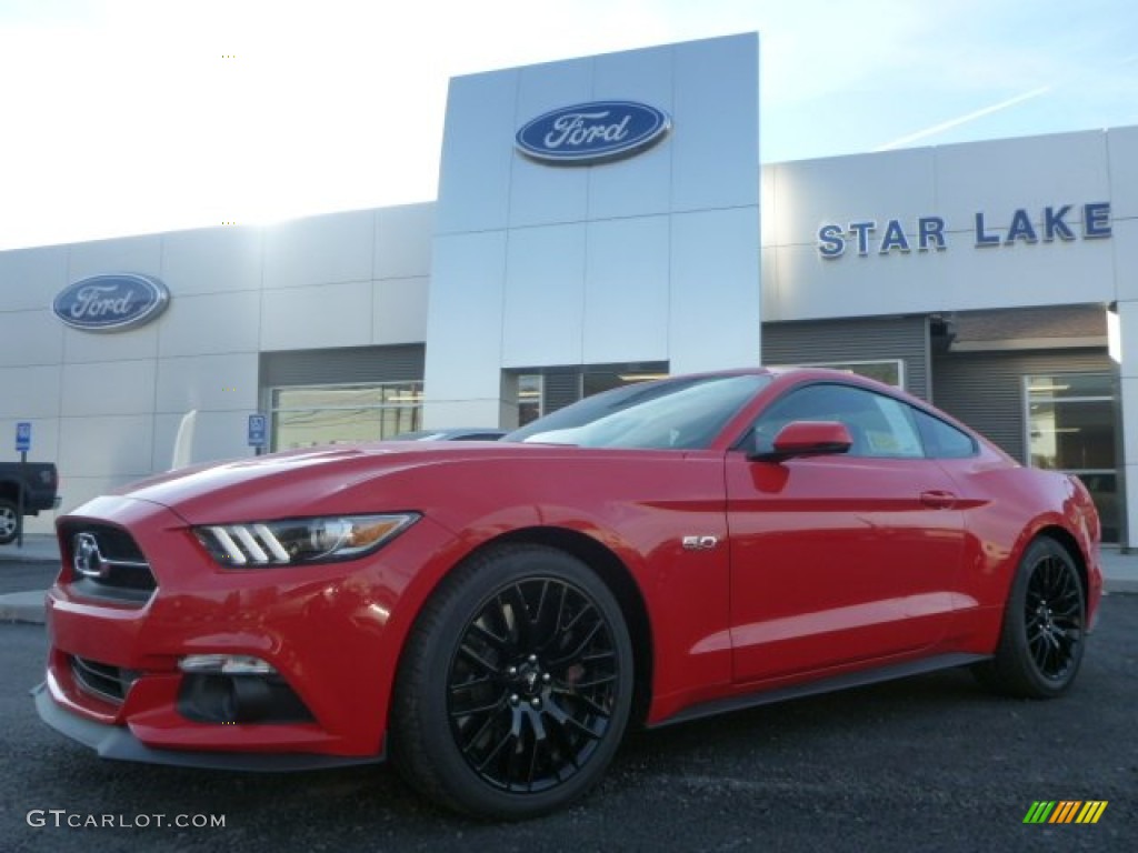 2015 Mustang GT Premium Coupe - Race Red / Ebony photo #1