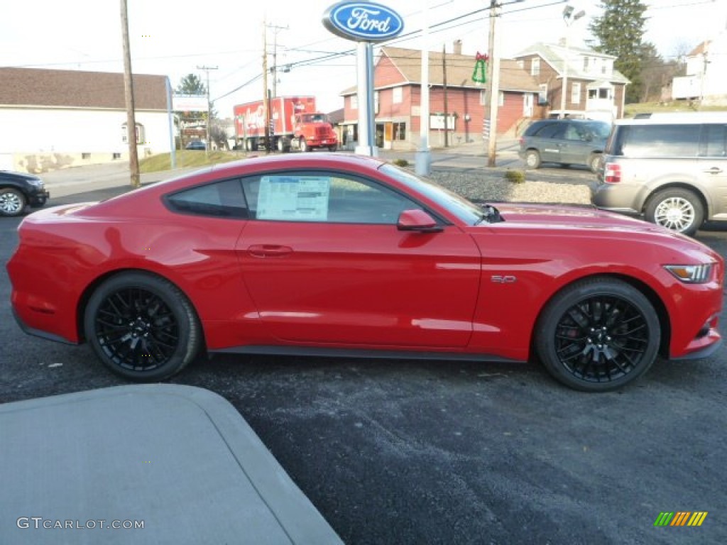 2015 Mustang GT Premium Coupe - Race Red / Ebony photo #6