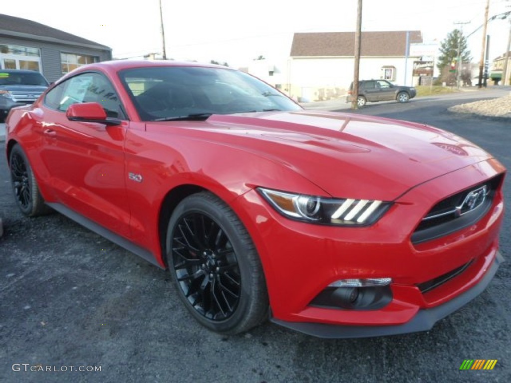 2015 Mustang GT Premium Coupe - Race Red / Ebony photo #7