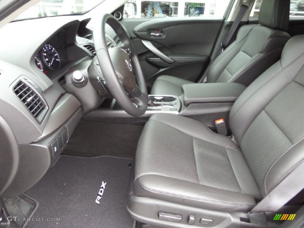 Ebony Interior 2015 Acura RDX AWD Photo #100131499