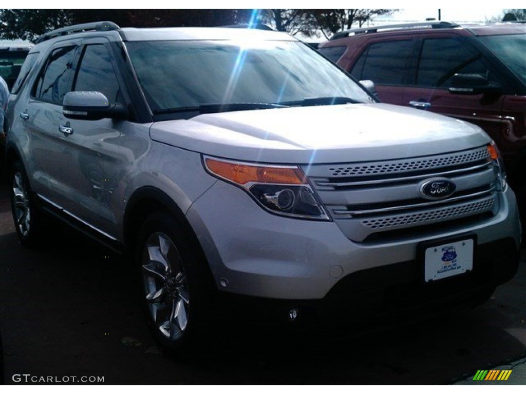 2015 Explorer Limited - Ingot Silver / Charcoal Black photo #1