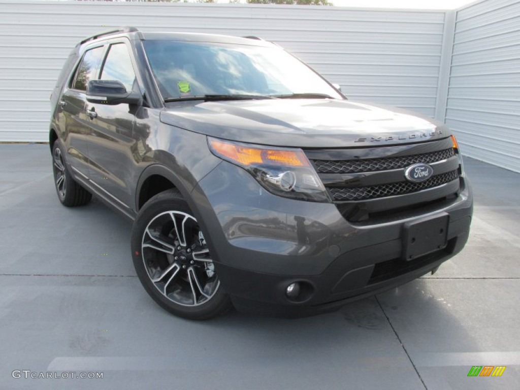 2015 Explorer Sport 4WD - Magnetic / Sport Charcoal Black photo #1