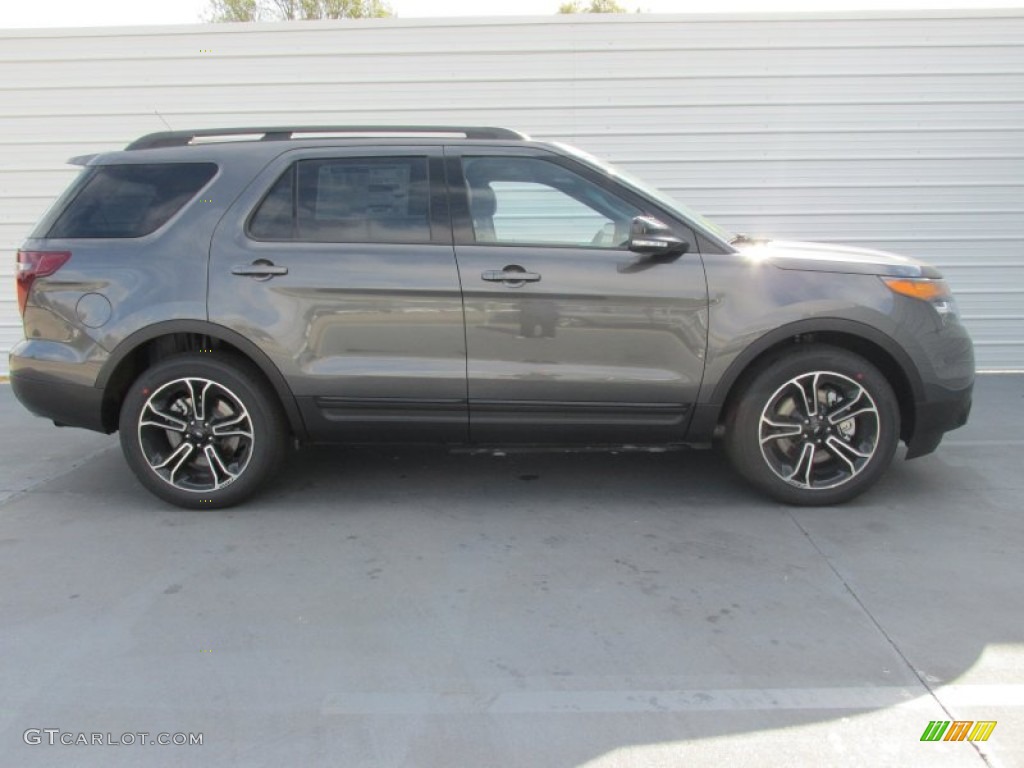 2015 Explorer Sport 4WD - Magnetic / Sport Charcoal Black photo #3