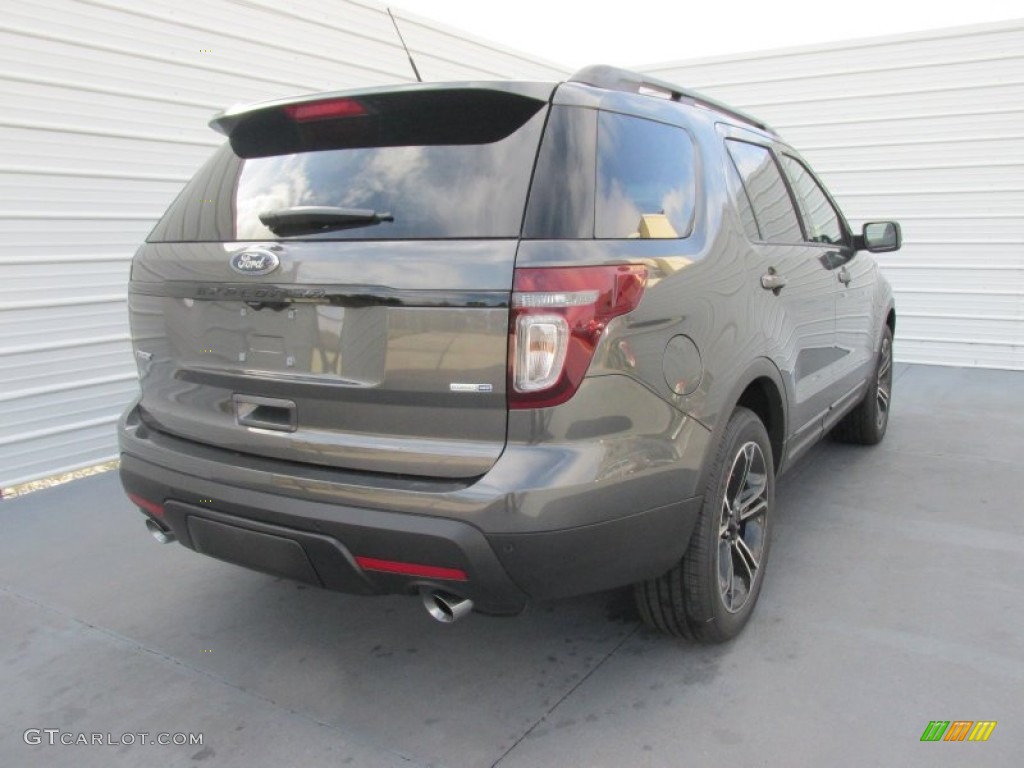 2015 Explorer Sport 4WD - Magnetic / Sport Charcoal Black photo #4